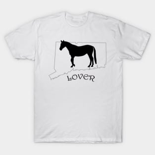 Connecticut Horse Lover Gift T-Shirt